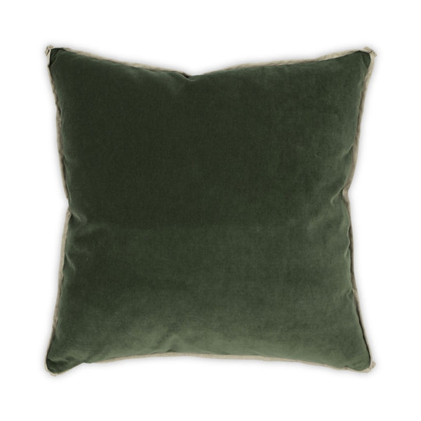 Moss Home Banks Decorative Pillow With Zipper Closure And Butterfly Flange - Made To Order For Unique Style Emerald 82% Polyester 18% Cotton Mpil-baneme-2222