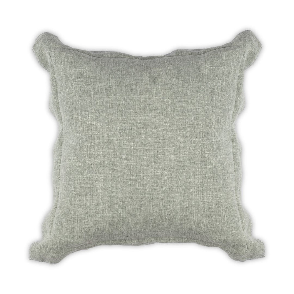 Moss Home Blake - Luxurious Cali Linen Pillow With Zipper Closure For Ultimate Comfort And Style At Home Sage 52% Linen 38% Viscose 10% Nylon Mpil-bla-calsag-2222