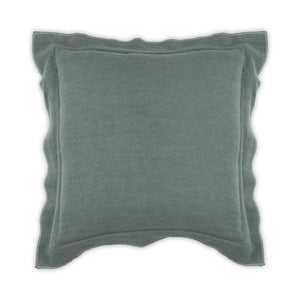 Moss Home Blake - Luxurious Stonewashed Linen Pillow With Zipper Closure For Elegant Home Decor Accents Jade 100% Linen Mpil-bla-stojad-2222