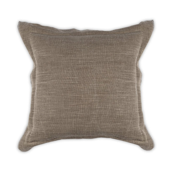 Moss Home Blake - Luxurious Stonewashed Linen Pillow With Zipper Closure For Elegant Home Decor Accents Moss 100% Linen Mpil-bla-stomos-2222