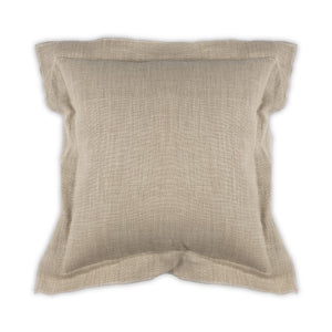 Moss Home Blake - Voyage Pillow With Luxurious 100% Linen Fabric And Stylish Open Flange, Made To Order Pewter 100% Linen Mpil-bla-voypew-2222
