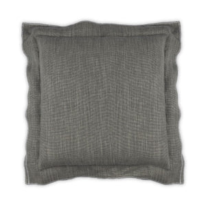 Moss Home Blake - Voyage Pillow With Luxurious 100% Linen Fabric And Stylish Open Flange, Made To Order Shale 100% Linen Mpil-bla-voysha-2222