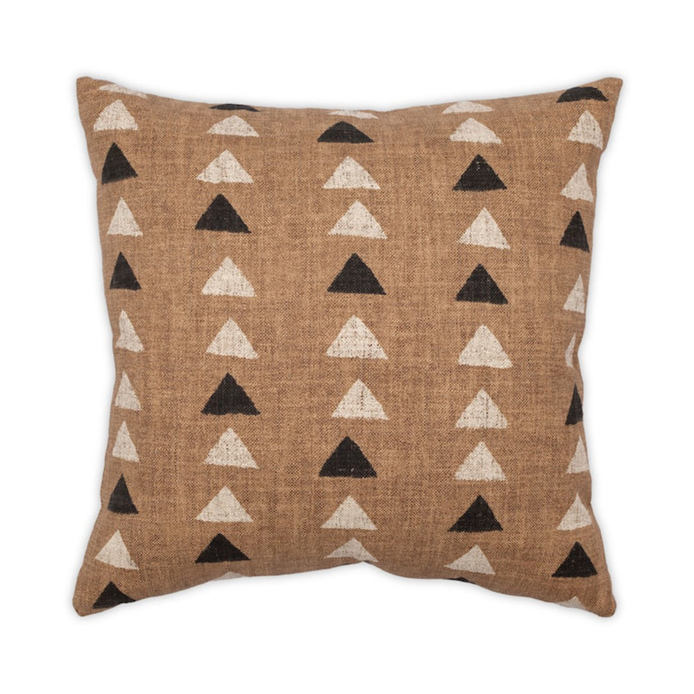 Moss Home Darts Clay Pillow - Stylish Zipper Closure, Luxurious 75% Cotton & 25% Linen, Made To Order Accent Piece Clay 75% Cotton 25% Linen Mpil-darcla-2222