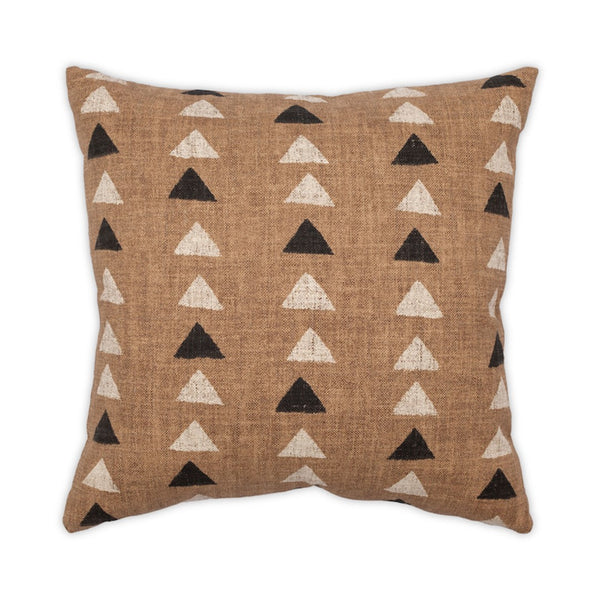 Moss Home Darts Clay Pillow - Stylish Zipper Closure, Luxurious 75% Cotton & 25% Linen, Made To Order Accent Piece Clay 75% Cotton 25% Linen Mpil-darcla-2222