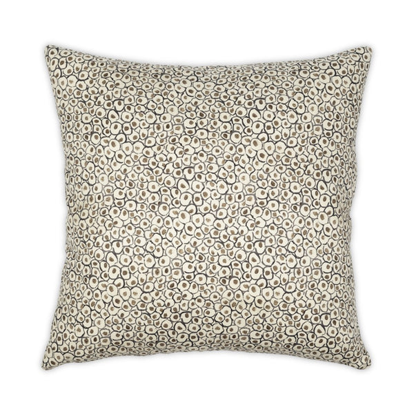 Moss Home Dolly Brown Pillow - Luxurious Cotton-linen Blend, Zipper Closure, Custom Made For Stylish Comfort Brown 52% Cotton 48% Linen Mpil-dolbro-2222
