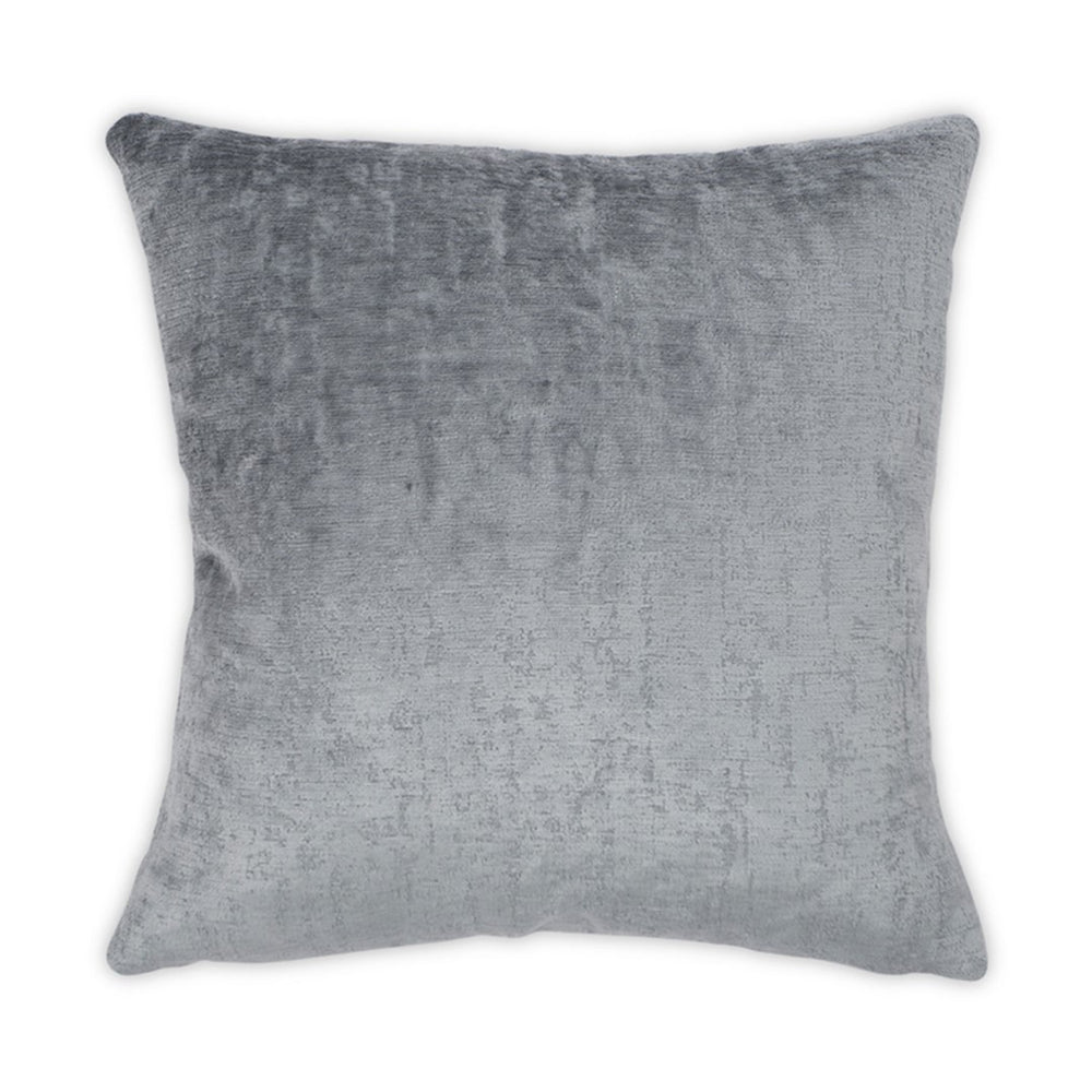 Moss Home Donatella Luxurious Pillow With Zipper Closure - 100% Polyester, Stylish Knife Edge Design For Comfort Mist 100% Polyester Mpil-donmis-2222
