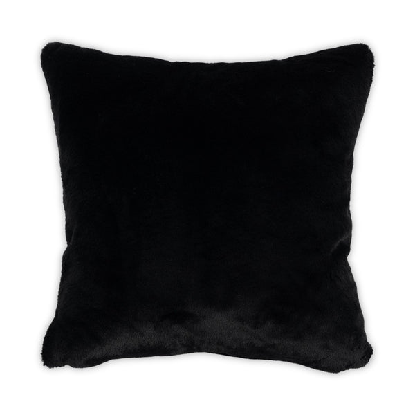 Moss Home Grizzly Pillow - Luxurious 100% Polyester Design With Zipper Closure For Ultimate Comfort And Style Black 100% Polyester Mpil-gribla-2222