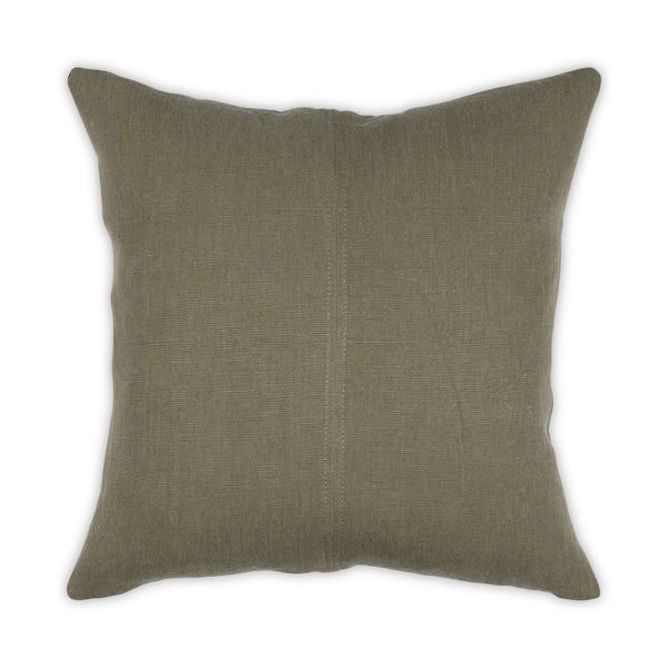 Moss Home Kaiya - Luxurious Stonewashed Linen Pillow With Zipper Closure For Elegant Home Decor Accents Moss 100% Linen Mpil-kaistolmos-2222