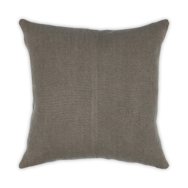 Moss Home Kaiya - Luxurious Stonewashed Linen Pillow With Zipper Closure For Elegant Home Decor Accents Walnut 100% Linen Mpil-kaistolwal-2222