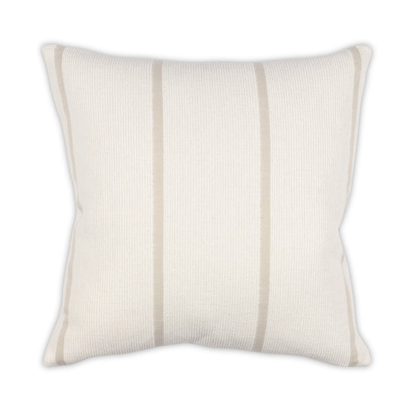 Moss Home Laguna Pillow - Luxurious Knife Edge Design With Zippered Closure, Crafted For Ultimate Comfort Ivory 80.56% Polyester 19.44% Cotton Mpil-lagivo-2222