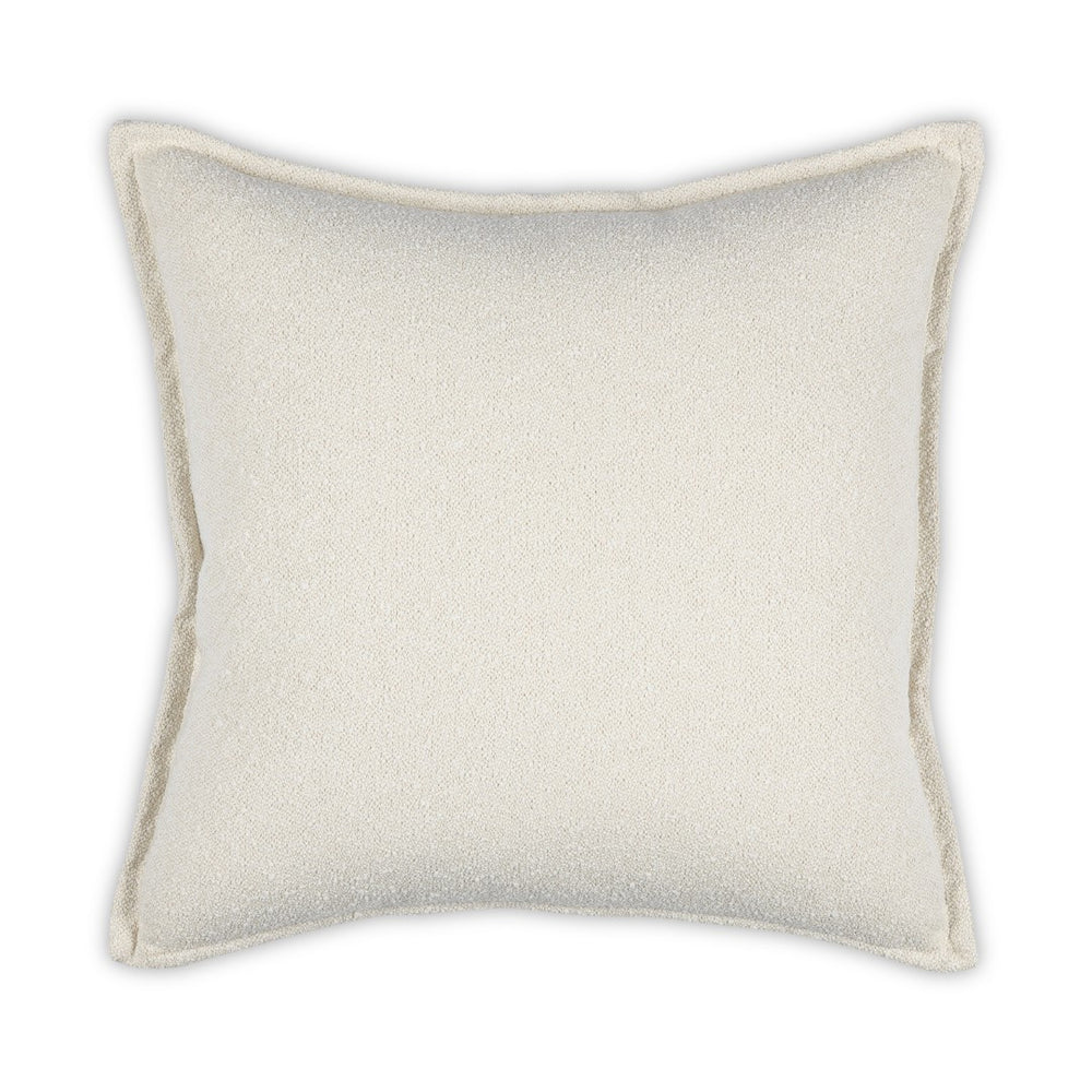 Moss Home Oakley Penelope Pillow - Stylish Zipper Closure, Eco-friendly Fabric, Custom Flanged Design For Comfort Oatmeal 51% Recycled Polyester,49% Polyester Mpil-oakpenoat-2222