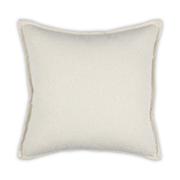 Moss Home Oakley Penelope Pillow - Stylish Zipper Closure, Eco-friendly Fabric, Custom Flanged Design For Comfort Bone 51% Recycled Polyester,49% Polyester Mpil-oakpenbon-2222