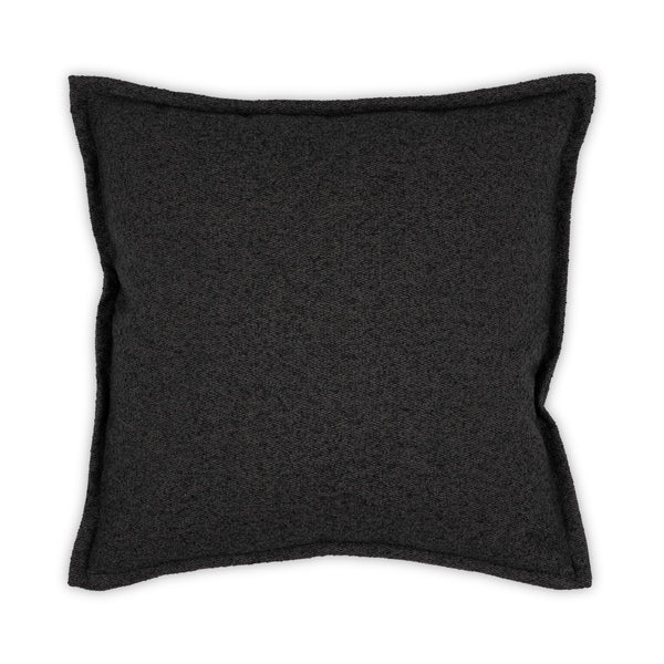 Moss Home Oakley Penelope Pillow - Stylish Zipper Closure, Eco-friendly Fabric, Custom Flanged Design For Comfort Charcoal 51% Recycled Polyester,49% Polyester Mpil-oakpencha2222