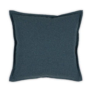 Moss Home Oakley Penelope Pillow - Stylish Zipper Closure, Eco-friendly Fabric, Custom Flanged Design For Comfort Denim 51% Recycled Polyester,49% Polyester Mpil-oakpenden-2222