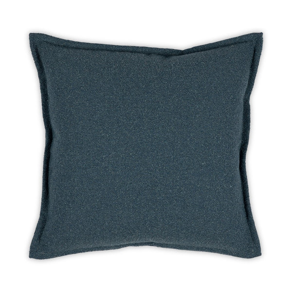 Moss Home Oakley Penelope Pillow - Stylish Zipper Closure, Eco-friendly Fabric, Custom Flanged Design For Comfort Denim 51% Recycled Polyester,49% Polyester Mpil-oakpenden-2222