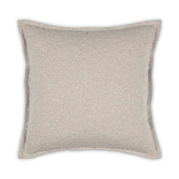Moss Home Oakley Penelope Pillow - Stylish Zipper Closure, Eco-friendly Fabric, Custom Flanged Design For Comfort Oatmeal 51% Recycled Polyester,49% Polyester Mpil-oakpenoat-2222