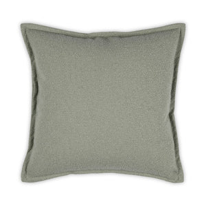 Moss Home Oakley Penelope Pillow - Stylish Zipper Closure, Eco-friendly Fabric, Custom Flanged Design For Comfort Sea Salt 51% Recycled Polyester,49% Polyester Mpil-oakpensea-2222