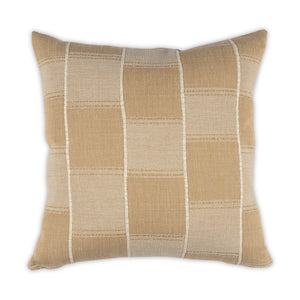 Moss Home Offset Pillow – Luxurious Zipper Closure, Stylish Knife Edge Design, Durable Polyester-cotton Blend Honey 81.55% Polyester 18.45% Cotton Mpil-offhon-2222