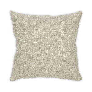 Moss Home Riley Elegant Pillow With Zipper Closure - Luxurious Blend Of Linen, Wool, And Viscose For Comfort Oatmeal 71% Linen 13.5% Wool 9.5% Viscose 6% Polyester Mpil-riloat-2222