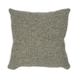 Moss Home Riley Elegant Pillow With Zipper Closure - Luxurious Blend Of Linen, Wool, And Viscose For Comfort Sage 71% Linen 13.5% Wool 9.5% Viscose 6% Polyester Mpil-rilsag-2222
