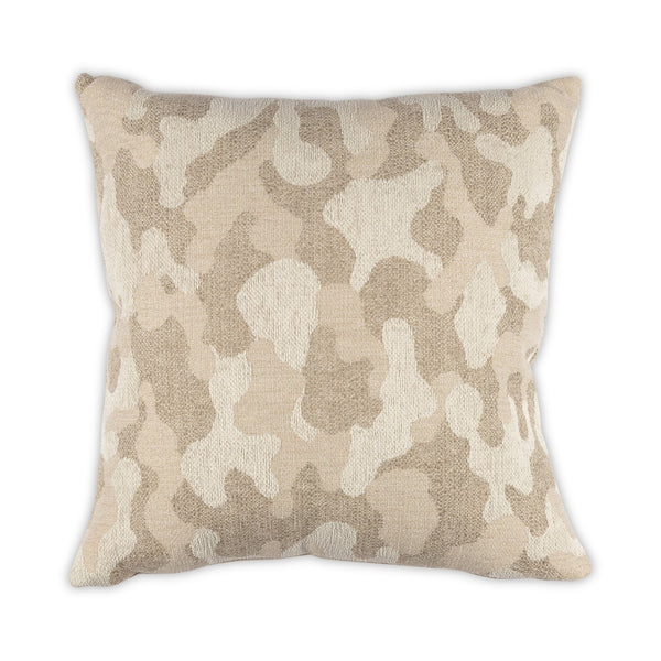 Moss Home Roddy Elegant Pillow With Zipper Closure - Premium Fabric Blend For Ultimate Comfort And Style Sand 81.38% Polyester 14.85% Cotton 2.45% Pirpoly 1.32% Pcrpoly Mpil-rodsan-2222