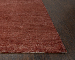 Rizzy Mason Park MPK101 Hand Tufted Casual/Solid Recycled Polyester Rug Rust 8'6" x 11'6"