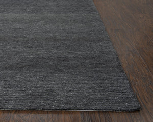 Rizzy Mason Park MPK103 Hand Tufted Casual/Solid Recycled Polyester Rug Charcoal 8'6" x 11'6"