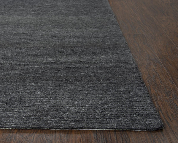 Rizzy Mason Park MPK103 Hand Tufted Casual/Solid Recycled Polyester Rug Charcoal 8'6" x 11'6"