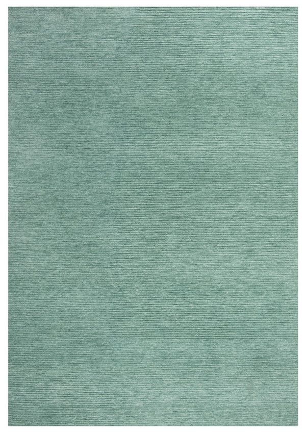 Rizzy Mason Park MPK105 Hand Tufted Casual/Solid Recycled Polyester Rug Aqua / Blue 8'6" x 11'6"