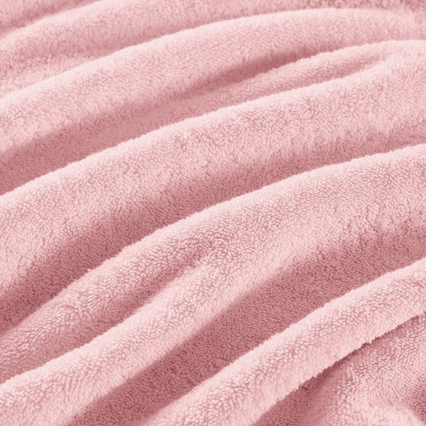 JLA Home 800Gsm Long-Staple Cotton Bath Towel Set Spa Weight Absorbency for Daily Luxury Pink MPS73-0001