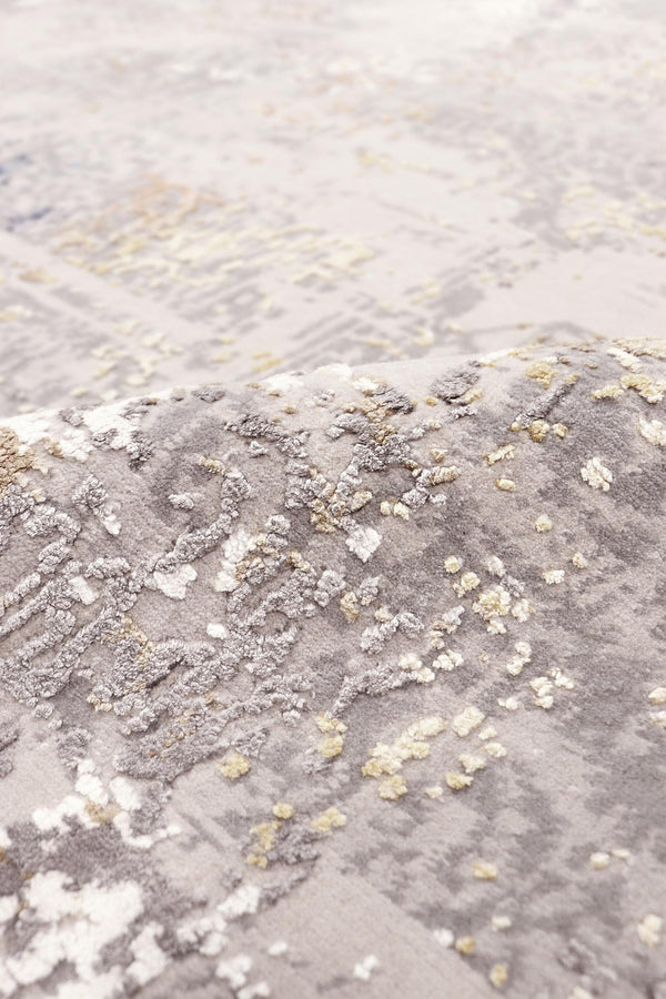 Modern Hand-Loomed Silk & Wool Area Rug - Elevate Your Space with Luxurious Elegance & Comfort