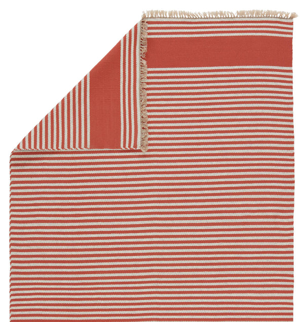 Jaipur Living Vibe by Jaipur Living Strand Flatweave Polypropylene Stripe Indoor Outdoor Coastal Rug 4' x 6' RUG150106