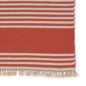 Jaipur Living Vibe by Jaipur Living Strand Flatweave Polypropylene Stripe Indoor Outdoor Coastal Rug 4' x 6' RUG150106