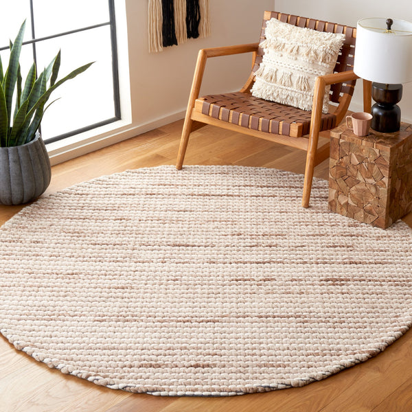 Safavieh Marbella Hand Woven Wool Area Rug - Timeless Elegance With Artisanal Charm For Your Home Decor Taupe ,Ivory Wool Mrb205e-28