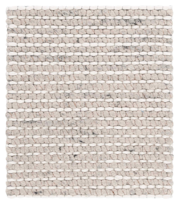 Safavieh Marbella Hand Woven Wool Area Rug - Timeless Elegance With Artisanal Charm For Your Home Decor Grey ,Ivory Wool Mrb205f-5