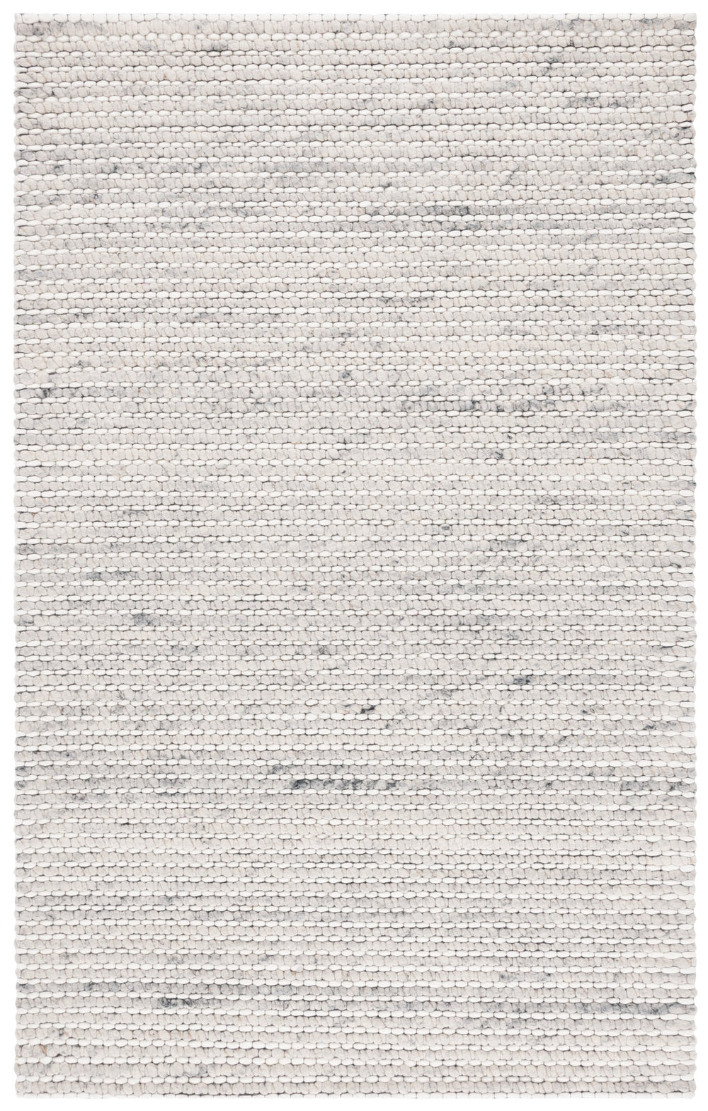 Safavieh Marbella Hand Woven Wool Area Rug - Timeless Elegance With Artisanal Charm For Your Home Decor Grey ,Ivory Wool Mrb205f-5