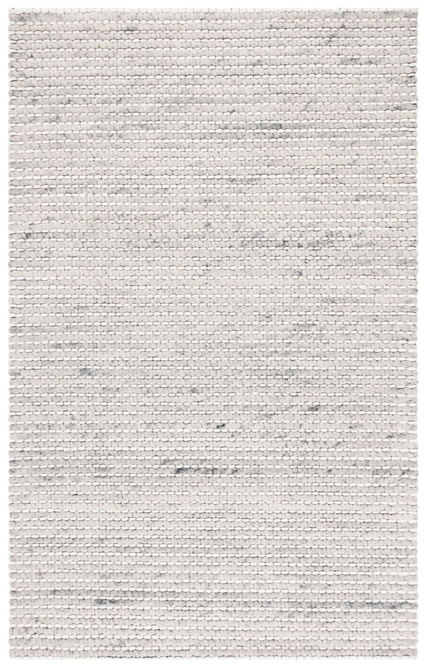 Safavieh Marbella Hand Woven Wool Area Rug - Timeless Elegance With Artisanal Charm For Your Home Decor Grey ,Ivory Wool Mrb205f-5