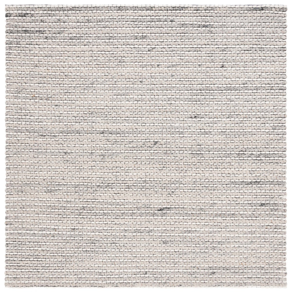 Safavieh Marbella Hand Woven Wool Area Rug - Timeless Elegance With Artisanal Charm For Your Home Decor Grey ,Ivory Wool Mrb205f-5