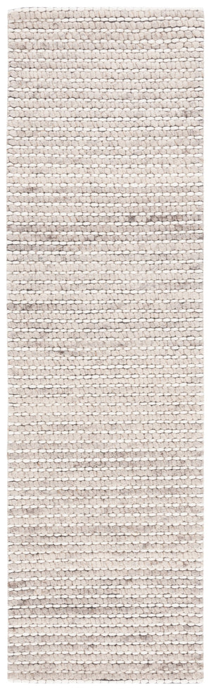 Safavieh Marbella Hand Woven Wool Area Rug - Timeless Elegance With Artisanal Charm For Your Home Decor Silver ,Ivory Wool Mrb205g-6sq