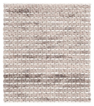 Safavieh Marbella Hand Woven Wool Area Rug - Timeless Elegance With Artisanal Charm For Your Home Decor Silver ,Ivory Wool Mrb205g-6sq