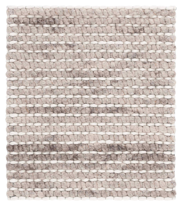 Safavieh Marbella Hand Woven Wool Area Rug - Timeless Elegance With Artisanal Charm For Your Home Decor Silver ,Ivory Wool Mrb205g-6sq