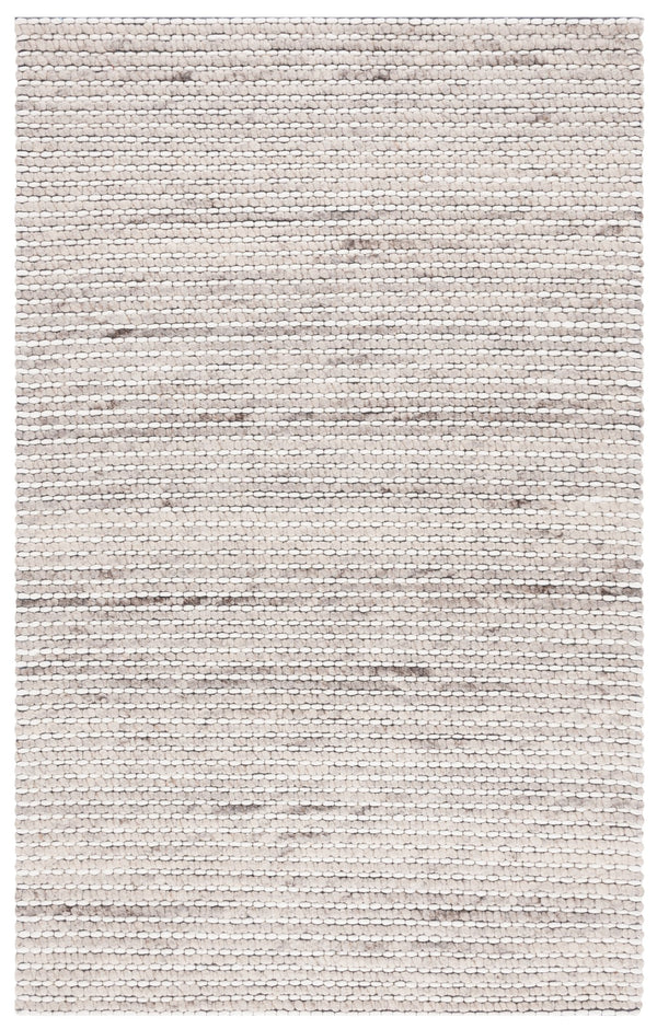 Safavieh Marbella Hand Woven Wool Area Rug - Timeless Elegance With Artisanal Charm For Your Home Decor Silver ,Ivory Wool Mrb205g-6sq