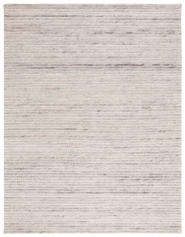 Safavieh Marbella Hand Woven Wool Area Rug - Timeless Elegance With Artisanal Charm For Your Home Decor Silver ,Ivory Wool Mrb205g-6sq