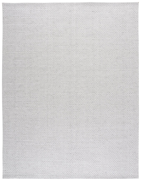 Safavieh Marbella Hand-Woven Silver Ivory Rug — Scandinavian Minimalist Flatweave For Cozy, Modern Spaces 4'-0" x 6'-0" MRB301G-4