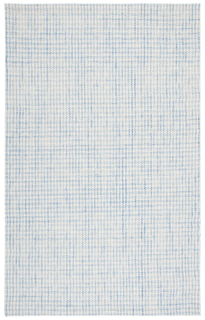 Safavieh Marbella Hand-woven Area Rug: Timeless Grey And Ivory Elegance For Luxurious Living Spaces Blue ,Ivory Wool And Cotton Mrb319m-9
