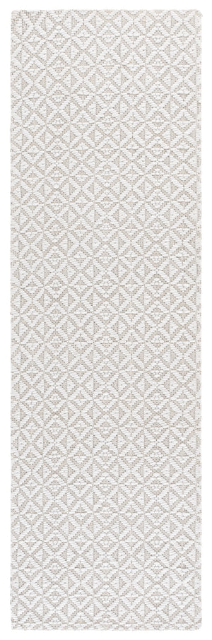 Safavieh Marbella Hand-Woven Ivory Rug — Scandinavian Texture, Low Pile Comfort, Durable Wool-Blend Craftsmanship 6'-0" x 6'-0" MRB329A-6SQ