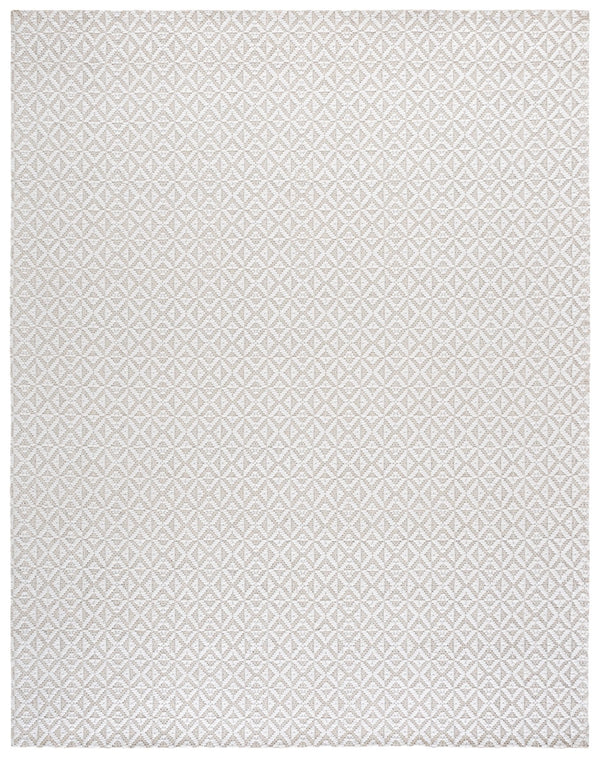 Safavieh Marbella Hand-Woven Ivory Scandinavian Rug — Low-Profile, Durable Wool-Blend Texture For Modern Homes 4'-0" x 6'-0" MRB329A-4