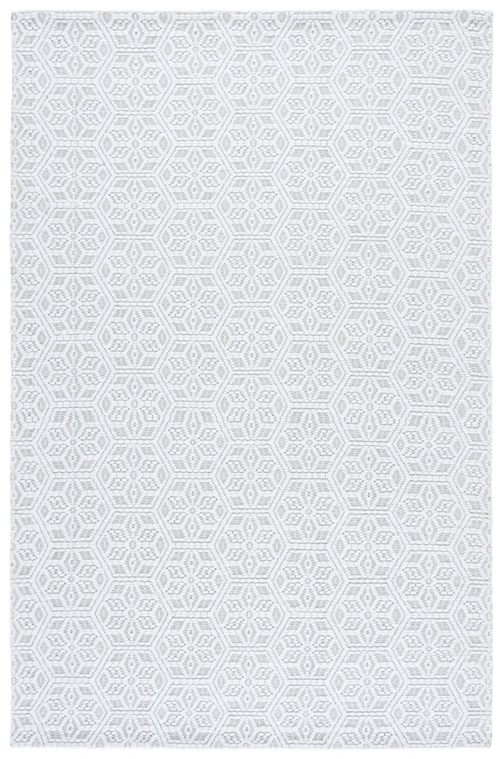 Safavieh Marbella Hand-Woven Ivory Runner — Scandinavian Minimalist Low-Pile Hallway Rug, Durable Texture 2'-3" x 8'-0" MRB330A-28