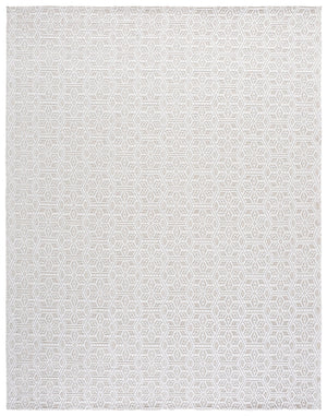 Safavieh Marbella Handwoven Ivory Scandinavian Rug — Low-Profile 1/4" Pile, Wool-Blend Comfort & Durable Style 5'-0" x 8'-0" MRB330A-5