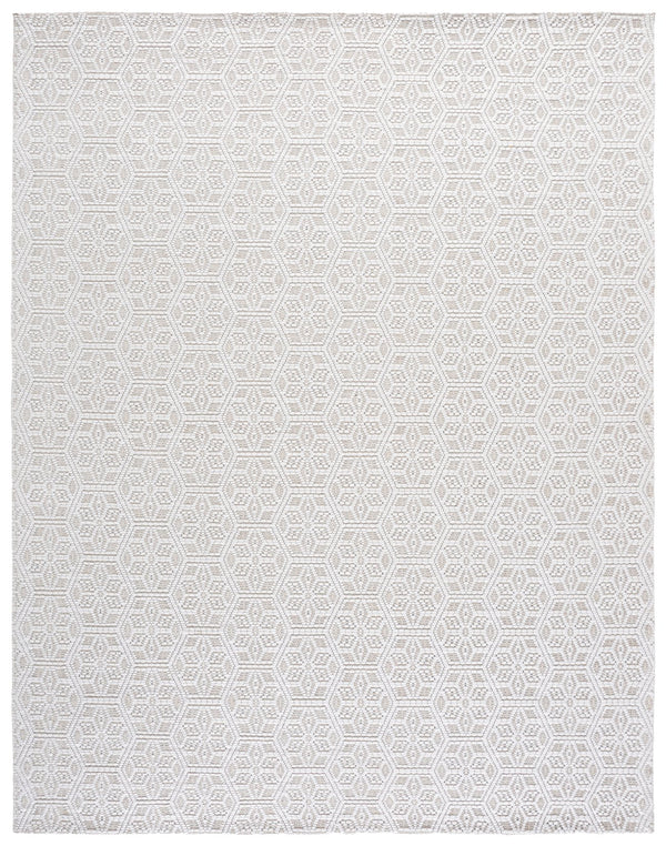 Safavieh Marbella Ivory Round Rug — Handwoven Low Pile Accent, Soft Wool-Blend Minimalist Decor Anchor 6'-0" x 6'-0" MRB330A-6R